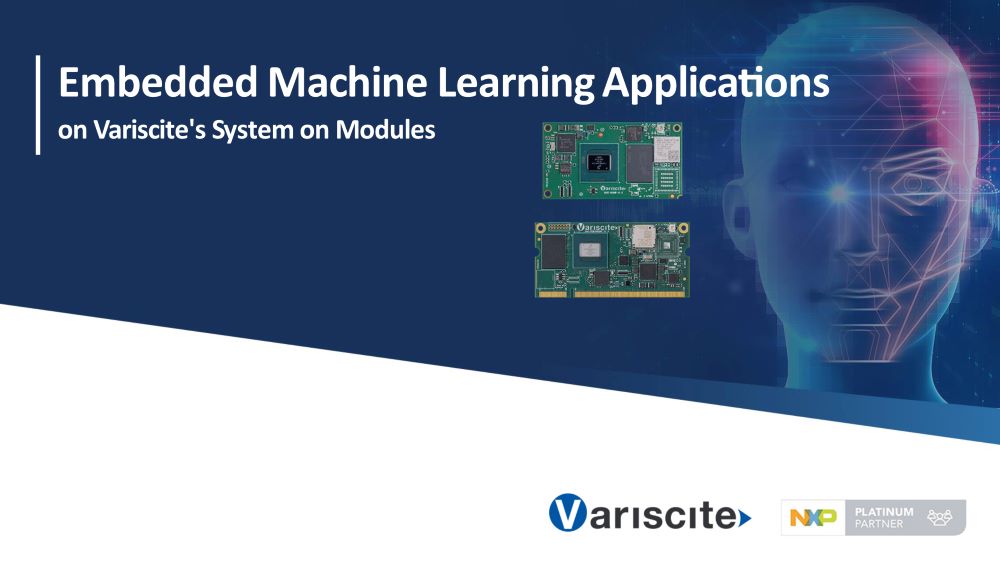 Visualization about Variscite SoMs applications in the field of machine learning