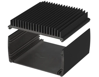 BOPLA ABPH 1680-0150 K (84568150) - aluminium profile, horizontally-divided with radiator (169 x 82 x 150 mm)