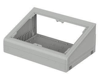 Bopla UMP 62018 FP (45620185) - enclosure with open console area (290.9 x 198.9 x 120.4 mm)