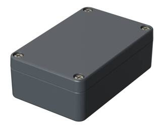 Bopla A 102 (01102000) - aluminum enclosure with neoprene seal (98 x 64 x 34 mm)