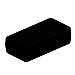 Teko - SMART series (SR35-DB.9) - universal enclosure in czarnym (128 x 64 x 38,7 mm)