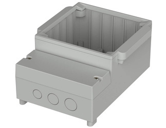 Bopla RCP 130 (41130009) - RegloCard-Plus enclosure with clip-on covering frame (131 x 186 x 81 mm)