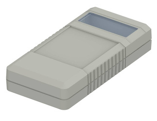 Bopla BOS 501-7038 (34501002) - hand-held enclosure with battery compartment (2 x 9V) and display screen (120 x 60 x 25 mm)