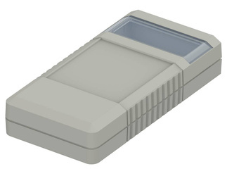 Bopla BOS 500-7038 (34500003) - hand-held enclosure with battery compartment (2 x 9V) and panoramic display screen (120 x 60 x 25 mm)