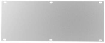 Bopla TF/M 480 (86880043) - part front panel, natural-coloured anodised aluminium, passivated on rear in size 4U 80HP