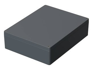 Bopla A 175 (01175000) - aluminium enclosure with neoprene seal (400 x 310 x 111 mm)