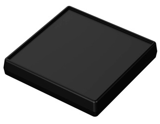 Bopla NGS 48 F (37948500) - full front cover with a recess, mounted with a latch, for NGS 48...