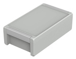 Bopla BA 281709 F-7035 (00126335) - aluminum enclosure with a recess in the cover and neoprene seal (299 x 173 x 90 mm)