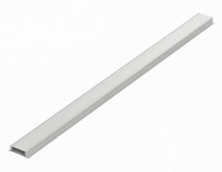 Bopla F 520-1000 WL (97252000) - aluminium profile with wall brackets (55.3 x 20.4 x 1000 mm)