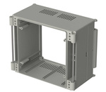 Bopla BC 5000 L-1 (79001900) - basic element 1.0 (88.25 mm deep) with air vents CombiCard 5000-7000 enclosure  (175 x 146 x 88 mm, 3U 20HP)