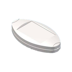 Teko - OVO-1 series (OVO-1IR.7) - enclosure for remote controler in white with opening for LED (124,2 x 66,3 x 23 mm)