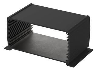 BOPLA ABPH 1680-0100 WL (84368100) - aluminium profile, horizontally-divided with wall brackets(169 x 82 x 100 mm)