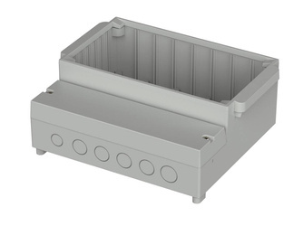 Bopla RCP 200 (41200009) - RegloCard-Plus enclosure with clip-on covering frame (213 x 185 x 82.5 mm)