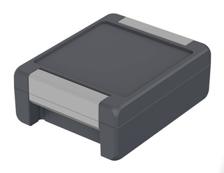 Bopla BA 141306 F SIL-7024 (00123224.SIL) - aluminum enclosure with a recess in the cover and silicone lid seal (159 x 128 x 60 mm)