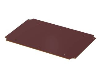 Bopla BOV M 2819 Alu (48808602) - mounting plate for BOV 2819... enclosures