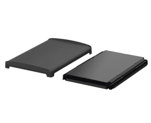 Bopla BOV 2114 FG-9005 - OT-9005-SILC (48416455.SILC) - BoVersa  black plastic lid with full black design cover with silicone seal (210 x 140 x 24 mm)