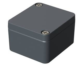 Bopla A 100 (01100000) - aluminium enclosure with neoprene seal (50 x 45 x 30 mm)