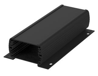 BOPLA ABPH 600-0150 WL (84306150) - aluminium profile, horizontally-divided with wall brackets(57 x 32 x 150 mm)