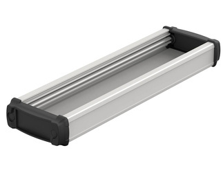 BOPLA ELPU 620-0200 D (83627200.S6) - aluminium profile, open on one side (57.5 x 22 x 200 mm)