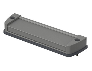 Bopla ASM 1230 SAL1-9006 (94431200)- Mounting lid with hinged aluminium flap for ASP 1230