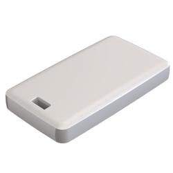 Teko - REMO-TEK series (13120.30) - enclosure for the remote controler in white with light grey sides (71,5 x 39,3 x 11,5 mm)