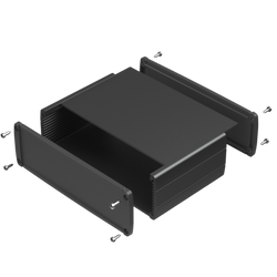 Teko - TEKAL 4 series (TEKAL-41.29) - aluminum alloy enclosure (110 x 167 x 53 mm)