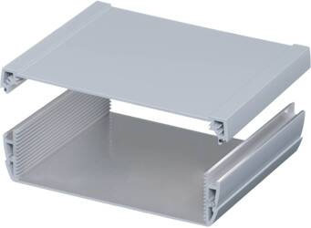 Bopla ASPH 1850-0200 9006 (94241200)- Enclosure profiles, horizontally-divided (187 x 54.6 x 200 mm)