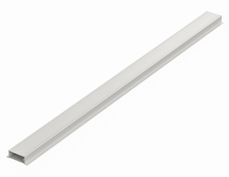Bopla F 524-1000 WL (97253000) - aluminium profile with wall brackets (55.3 x 24.4 x 1000 mm)