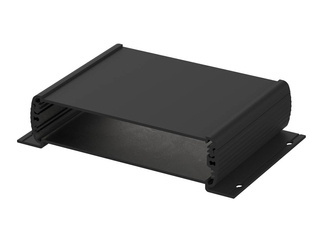 BOPLA ABPH 1300-0100 WL (84313100) - aluminium profile, horizontally-divided with wall brackets(138 x 34 x 100 mm)