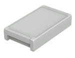 Bopla BA 281706 F-7035 (00126325) - aluminum enclosure with a recess in the cover and neoprene seal (299 x 173 x 60 mm)