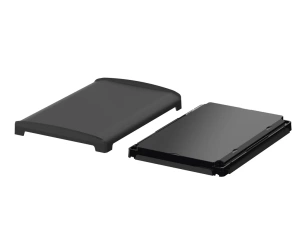 Bopla BOV 1712 FG-9005 - OT-9005-SILC (48414355.SILC) - BoVersa black plastic lid with full black design cover with silicone seal (170 x 120 x 21 mm)