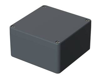 Bopla P 330 (04330000) - polyester enclosure with neoprene gasket (160 x 160 x 91 mm)