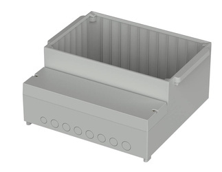 Bopla RCP 350 (41350009) - RegloCard-Plus enclosure with clip-on covering frame (296 x 281 x 136 mm)