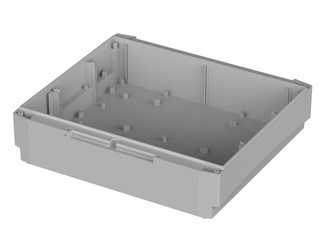 BOPLA BCD 310 UT-0,5-7035 (20310235) - flat base for Bocard enclosure (320 x 283 x 71 mm)