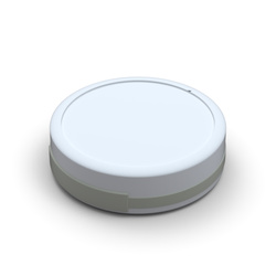 Teko - SUI-TEK series (SUI-TEK0A.30) - round enclosure in white and light gray