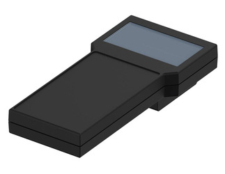 Bopla BOS 903-9005 (34903009) - hand-held enclosure with seal, carrying strap and battery compartment (2 x 9V) (211 x 100 x 26 mm)