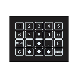 Teko - M53.9 Membrane keyboard (79.8 x 102.8 x 0.7 mm)