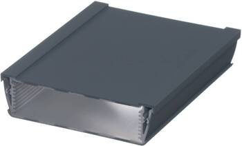 Bopla ASP 1230-0150 7024 (94132150) - Enclosure profiles, closed  (121 x 32.8 x 150 mm)
