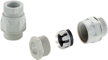 Bopla POZ 7 (12051809) - Pg cable glands POZ, polyamide, light grey, IP 65