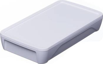 Bopla BOP 900 BE4MN-9016 (35190026) - ABS Hand-held enclosure with battery compartment (200 x 105 x 34 mm)