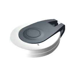 Teko - OV-IP series (OV-IP/1.36) - enclosure for remote controler in black and dark gray (56,8 x 44 x 14,5 mm)