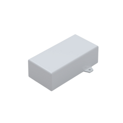 Teko - SMART K series (SR34K-E.7) - universal enclosure in white (127.9 x 64 x 41 mm)