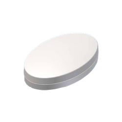 Teko - OVOTEK series (OK1-B.7) - oval enclosure in white (165,3 x 103,2 x 38,5 mm)