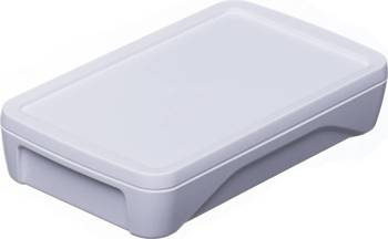 Bopla BOP 500 BE4MC-9016 (35150026) - ABS Hand-held enclosure with battery compartment (130 x 75 x 26 mm)