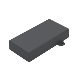 Teko - SMART K series (SR33K-E.9) - universal enclosure in black (127.9 x 64 x 26.3 mm)