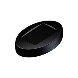 Teko - OVOTEK series (OK2-B.9) - oval enclosure in black (165,3 x 103,2 x 38,5 mm)