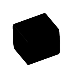 Teko - SMART series (SR26-DB.9) - universal enclosure in black (76 x 63,5 x 63,4 mm)