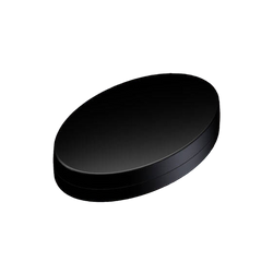 Teko - OVOTEK series (OK1-B.9) - oval enclosure in black (165,3 x 103,2 x 38,5 mm)