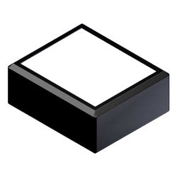 Teko - ENCLOS series (2222.9) - universal enclosure in black (85 x 72,5 x 36 mm)