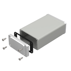 Teko - Minitekal series (MTK465.1) - aluminum alloy profile enclosure (68 x 43 x 23 mm)